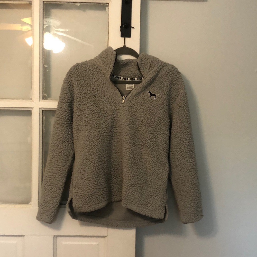 Grey Pink sweatshirt